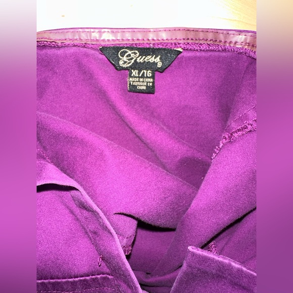 Vintage Guess Jeans blouse size 14/16 Extra Large - Picture 6 of 7